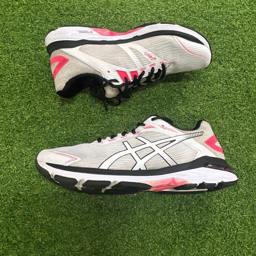 Asics GT-2000 7 Womens Running Shoes Grey Pink White 1012A516 Size 9.5
